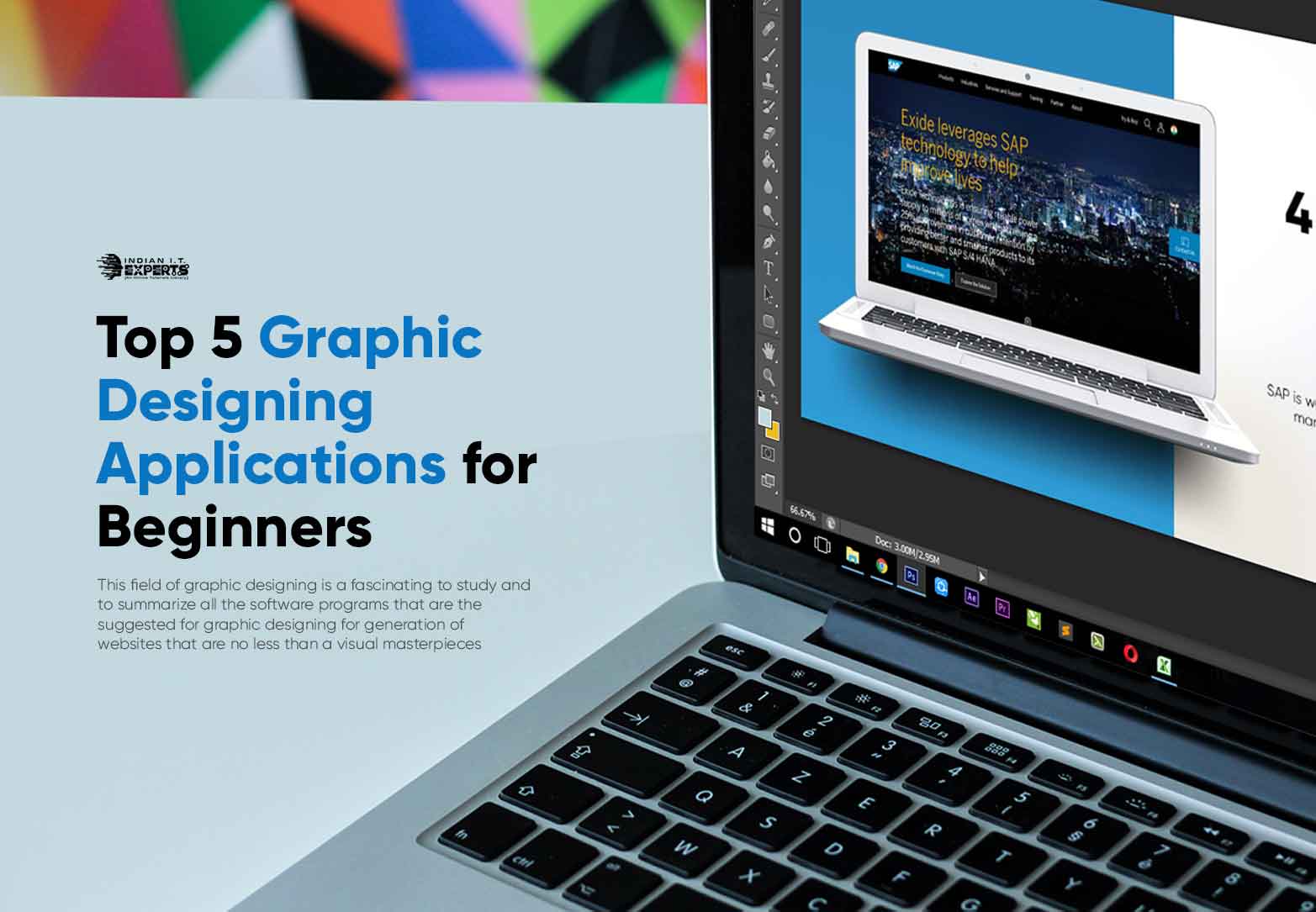 English language, Top 5 graphic designing Applications