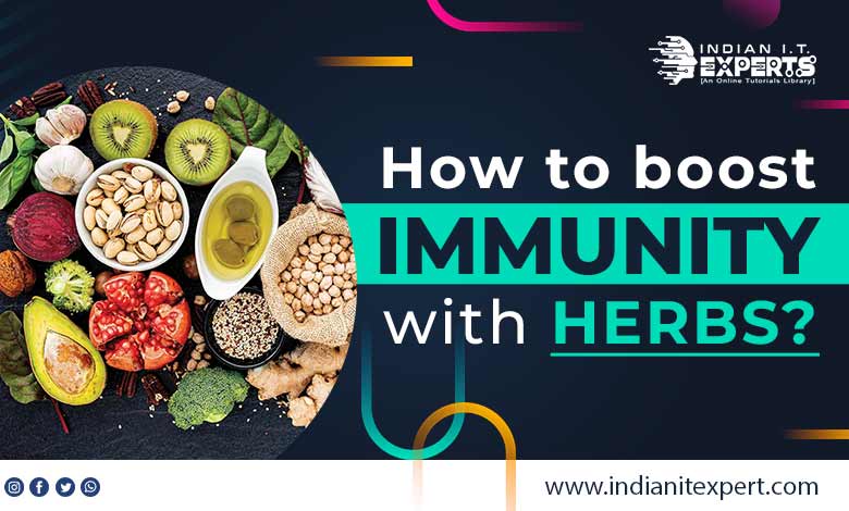 How to boost immunity with herbs?