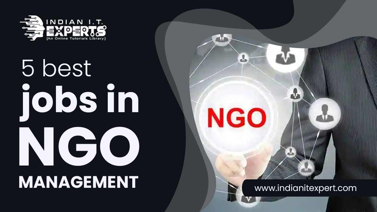 5 best jobs in Ngo management