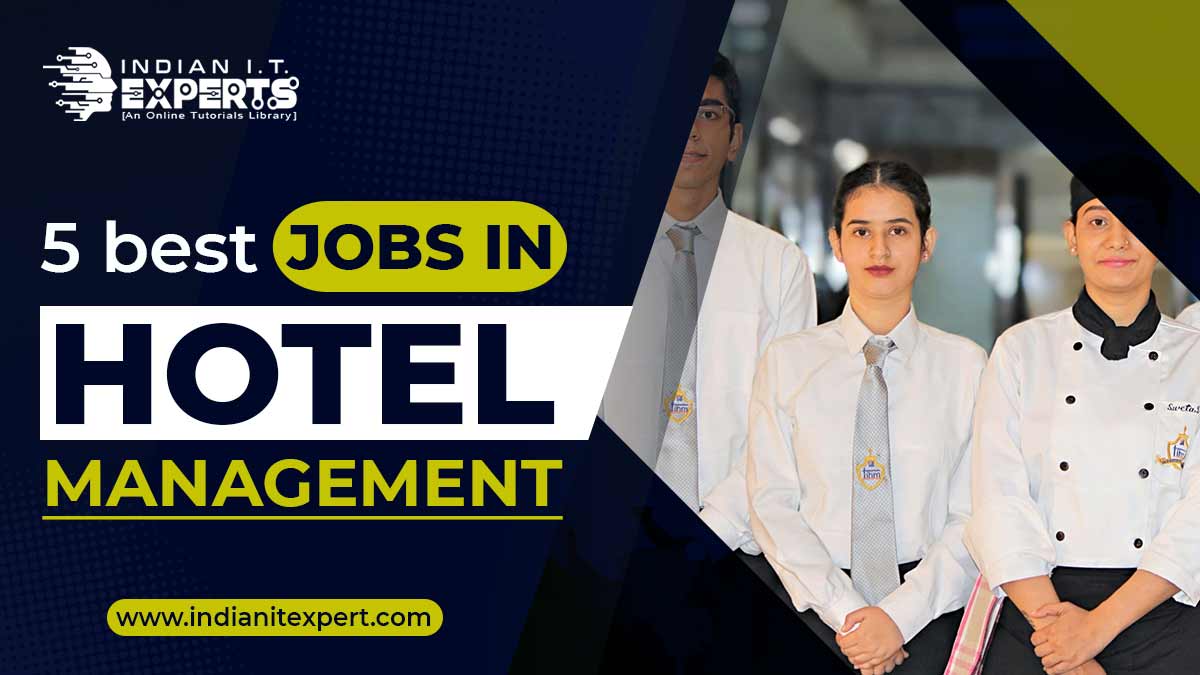 5 best jobs in hotel management