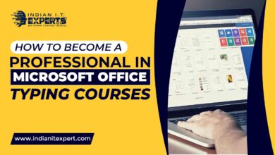 Microsoft office and typing courses