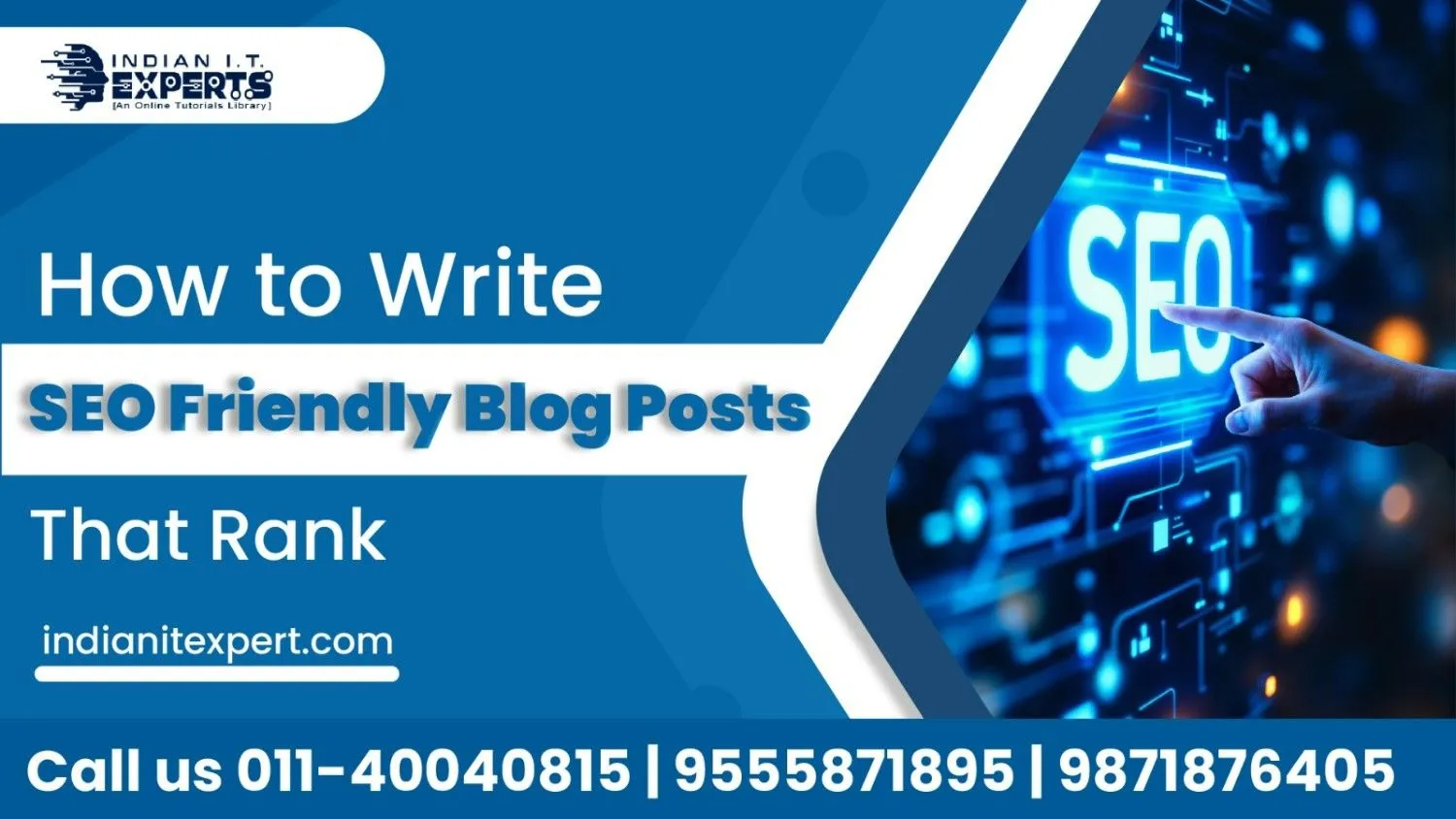 How to Write SEO Friendly Blog Posts That Rank the site visibility.